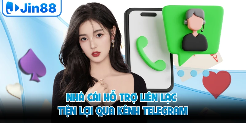Nhà cái hỗ trợ liên lạc tiện lợi qua kênh Telegram